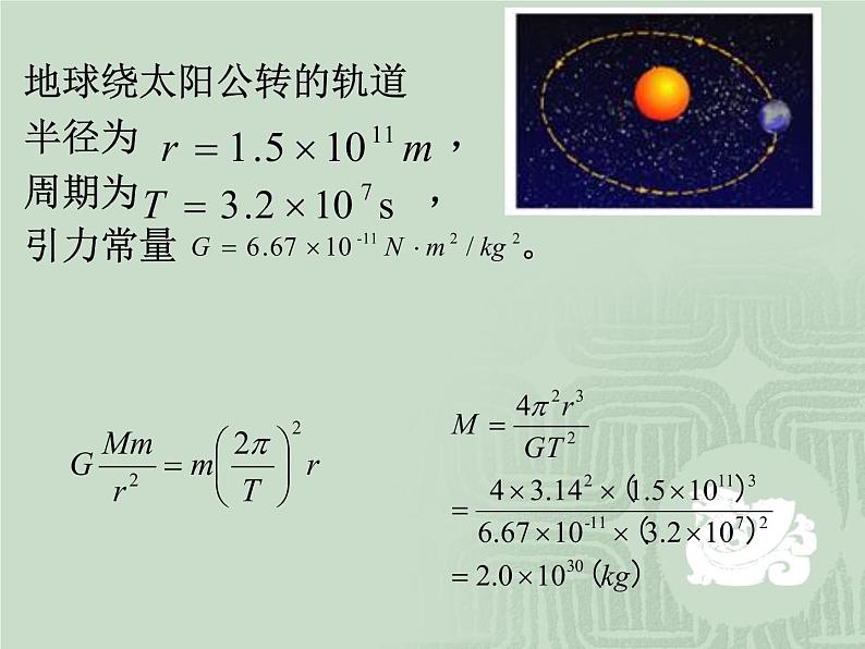 6.4 万有引力理论的成就 1 PPT课件06