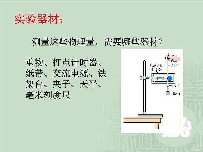 7.9 实验：验证机械能守恒定律 2 PPT课件06