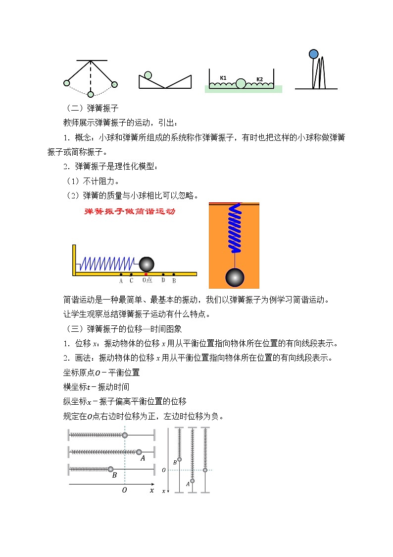 第二章  机械振动 简谐运动（教案）02