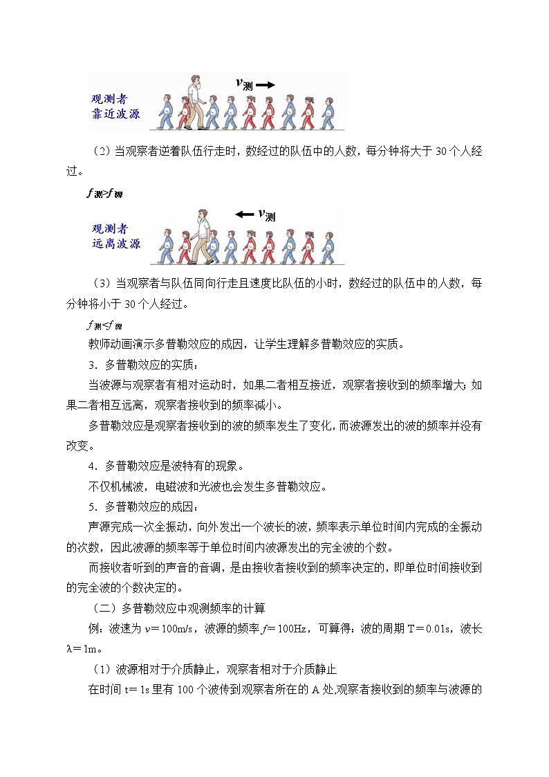 第三章　机械波  多普勒效应  （教案）02