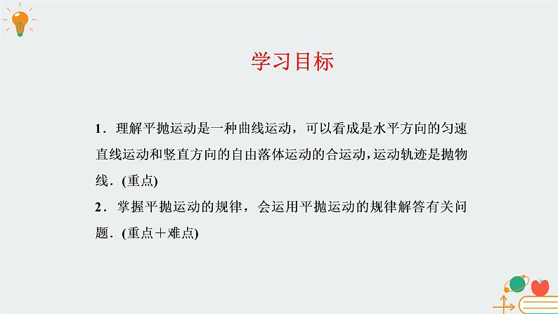 高中物理必修第二册1.4研究平抛运动的规律- 教科版（2019）课件+教案02