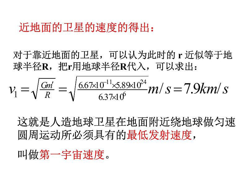 专题6.5 宇宙航行-高一物理课件精选（人教版必修2）08