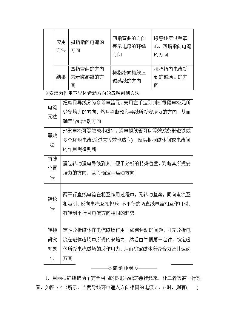 2018版高中物理（人教版）选修3-1同步教师用书： 第3章 4 通电导线在磁场中受到的力第3页