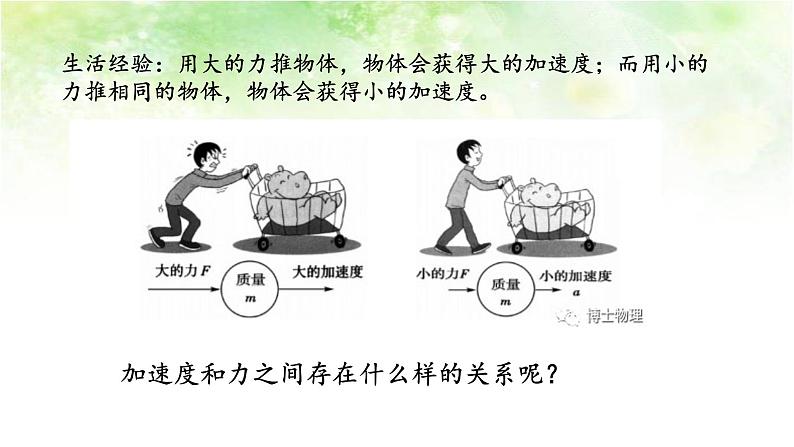 4.2  探究加速度与力、质量的关系 高中物理课件（人教版必修一）02