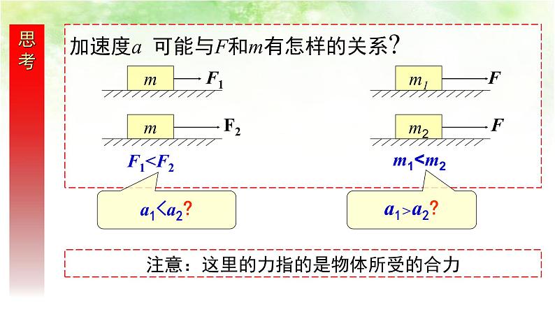 4.2  探究加速度与力、质量的关系 高中物理课件（人教版必修一）07
