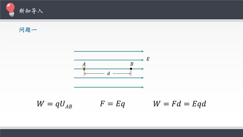 【新教材】人教版（2019）高中物理必修第三册电势差与电场强度的关系课件04