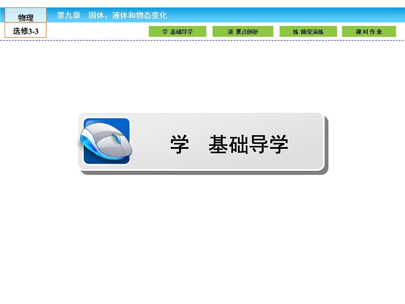 （人教版）高中物理选修3-3课件：9.1-2固体 液体04