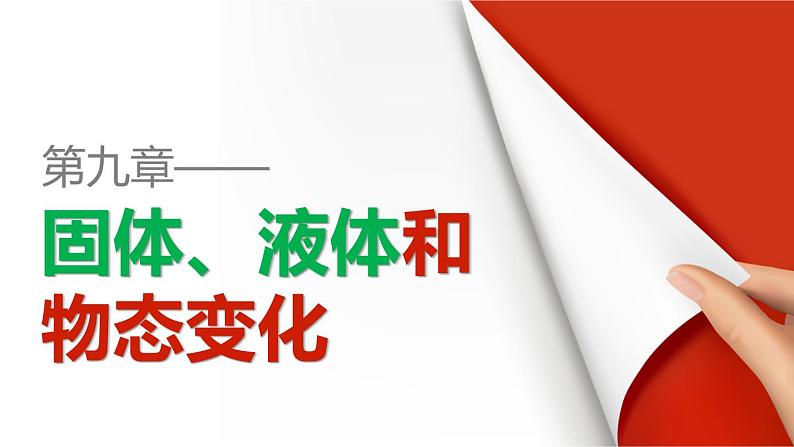 高二物理人教版选修3-3课件：第九章 固体、液体和物态01