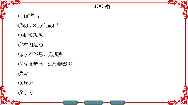 高中物理人教版选修3-3（课件）第七章 分子动理论 章末分层突破05