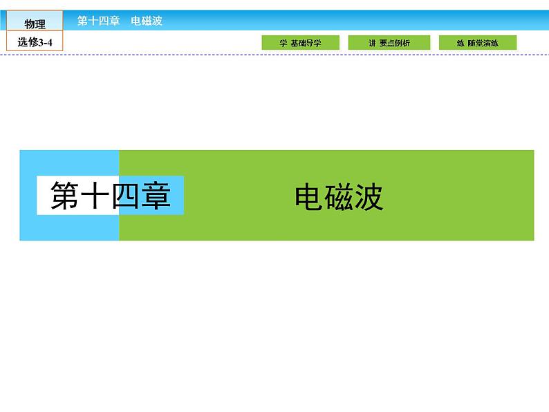 （人教版）高中物理选修3-4课件：14.1电磁波的发现01