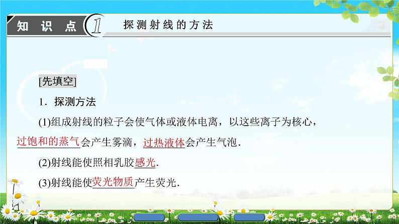 2018版高中物理（人教版）选修3-5同步课件：第19章 3　探测射线的方法 4　放射性的应用与防护04