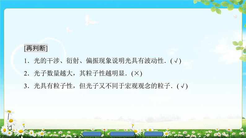 2018版高中物理（人教版）选修3-5同步课件：第17章 3　粒子的波动性05