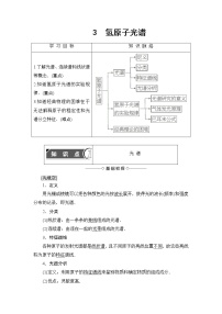 人教版 (新课标)选修33 氢原子光谱教案及反思