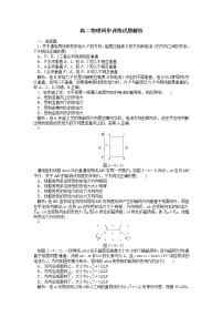 高中物理人教版 (新课标)选修34 通电导线在磁场中受到的力巩固练习