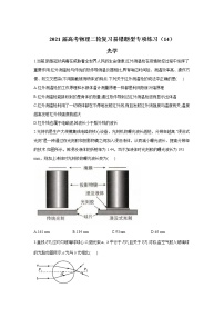 2021届高考物理二轮复习易错题型专项练习（14）光学