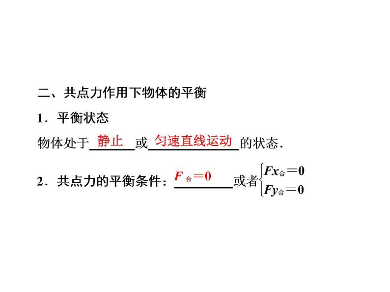 2021高考物理大一轮复习领航课件：第二章　相互作用-第3节04