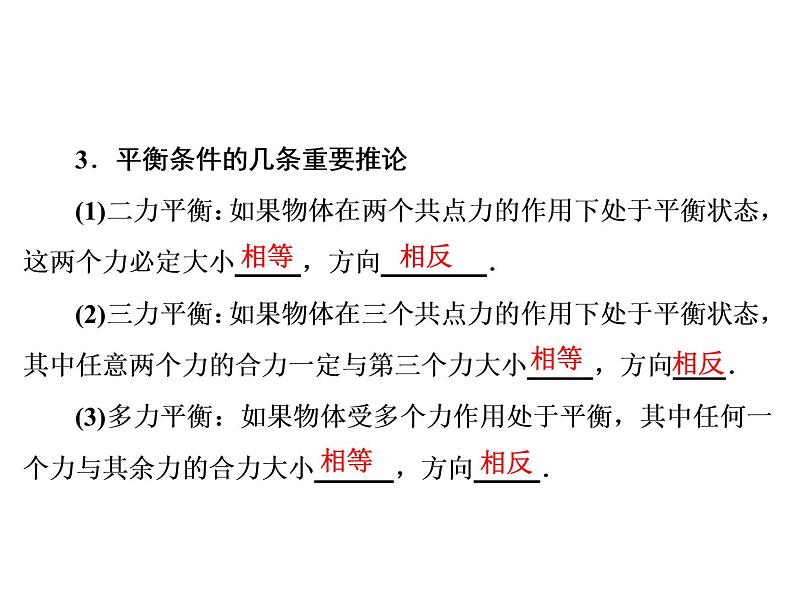 2021高考物理大一轮复习领航课件：第二章　相互作用-第3节05