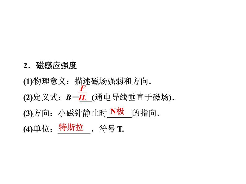 2021高考物理大一轮复习领航课件：第九章　磁场-第1节06