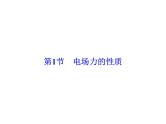 2021高考物理大一轮复习领航课件：第七章　静电场-第1节