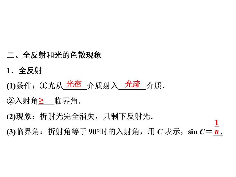 2021高考物理大一轮复习领航课件：第十四章　机械振动　机械波　光　电磁波与相对论（选修3－4）-第3节08