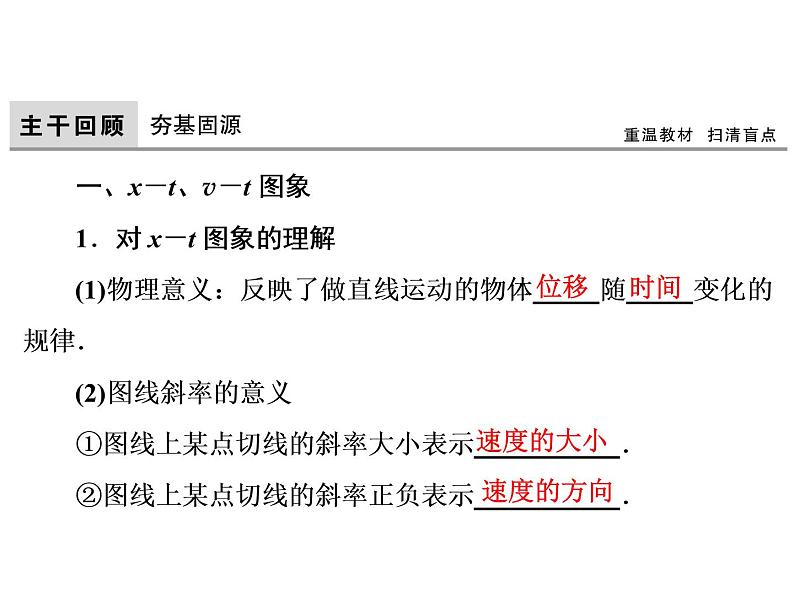 2021高考物理大一轮复习领航课件：第一章　运动的描述　匀变速直线运动-第3节03