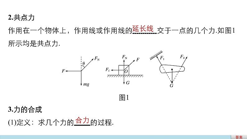 2018版高考物理配套课件：第二章 第2讲 力的合成与分解06