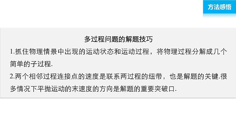 2018版高考物理配套课件：第五章 必考计算题4 动力学方法和能量观点的综合应用08