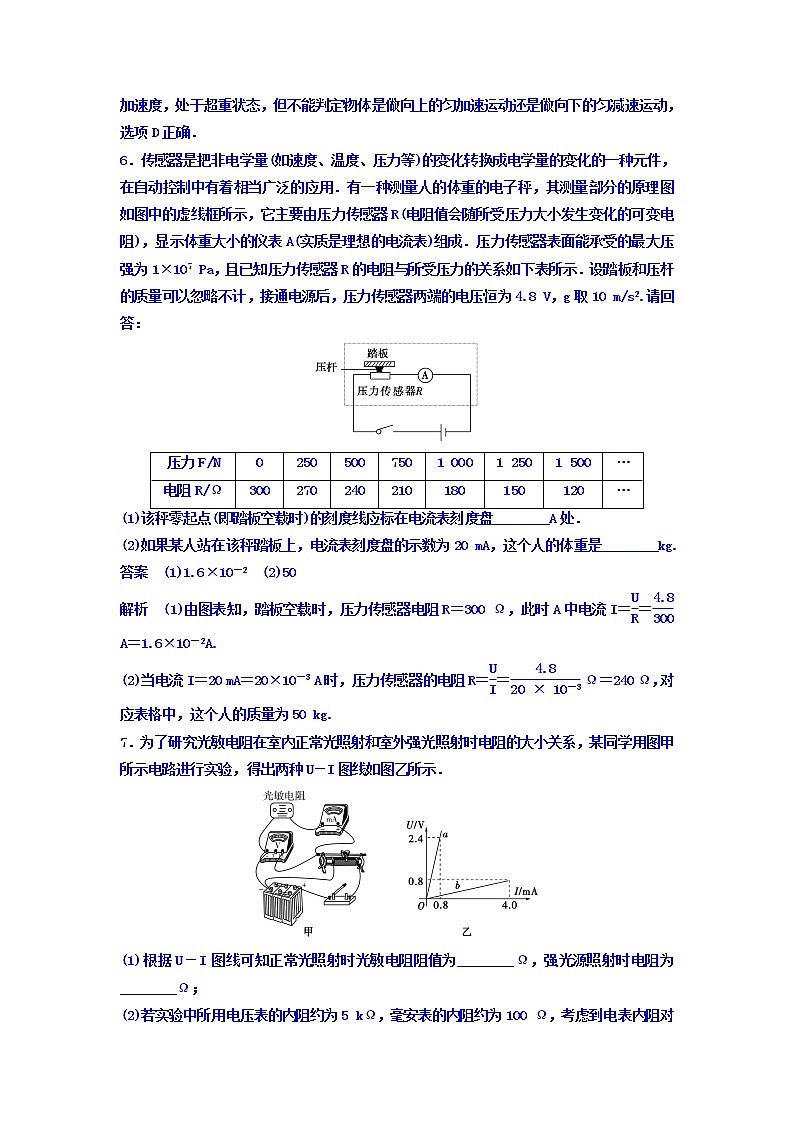 2021高考物理大一轮复习题组层级快练：第十一单元 交变电流 传感器 作业50 Word版含答案03