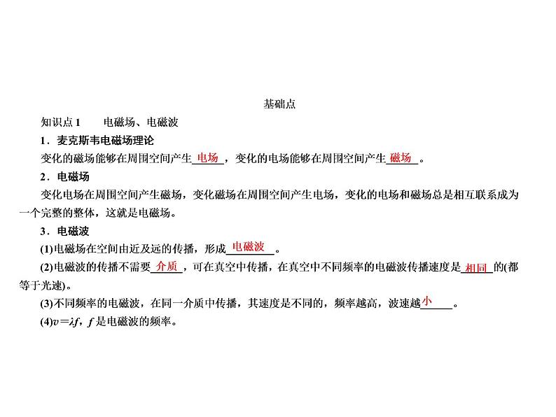 2021高考物理异构异模复习考案撬分法课件：专题十四　机械振动、机械波、光学、电磁波、相对论（选修3－4） 14-405