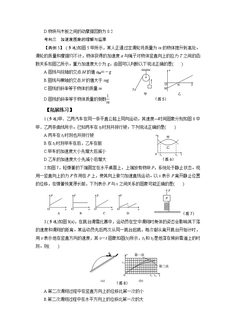 专题02 力与直线运动（原卷版）第3页