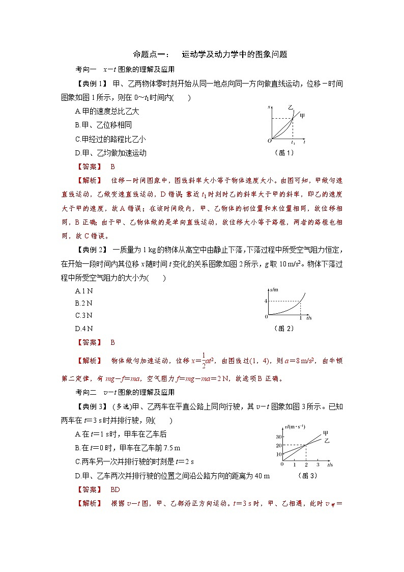 专题02 力与直线运动（解析版）第2页