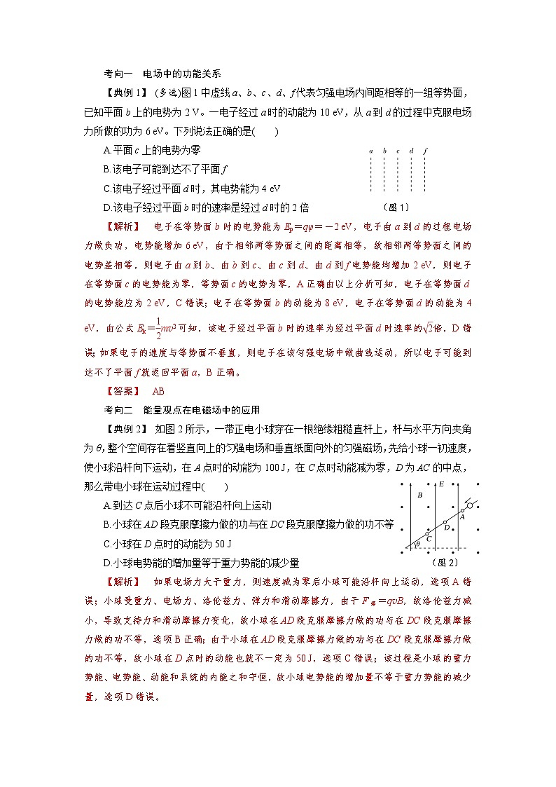 专题06 动量和能量观点在电磁学中的应用-备战2021届高考物理二轮复习题型专练02