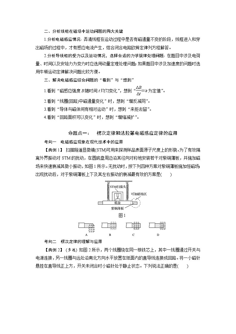 专题10 电磁感应规律及综合应用-备战2021届高考物理二轮复习题型专练02