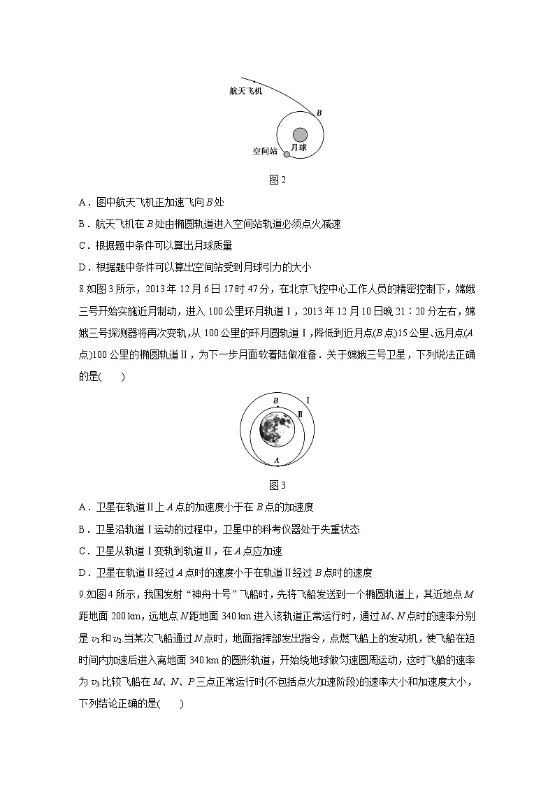 高中物理人教版必修2练习：第六章 第6讲 习题课：天体运动 word版含解析第3页