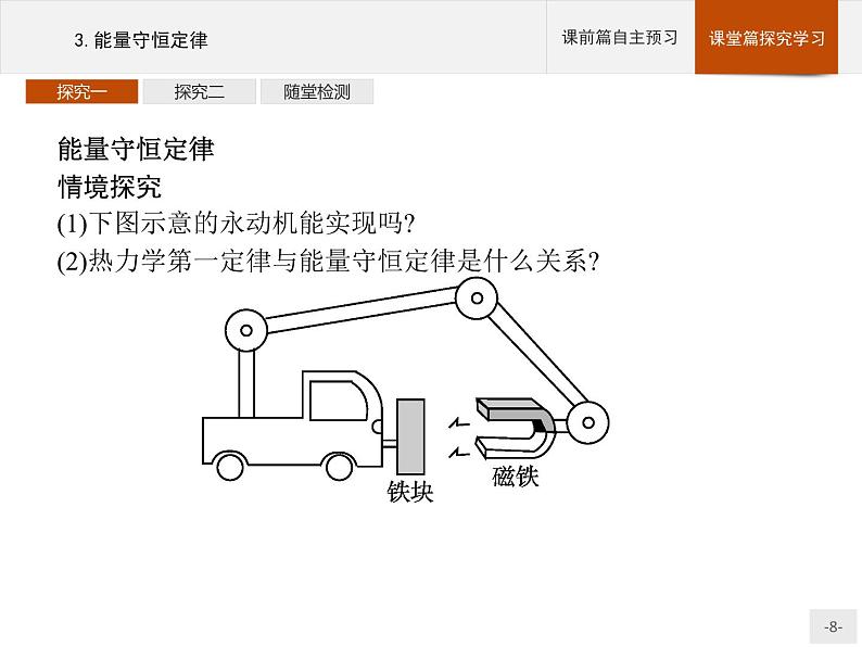 人教版物理选修第三册3.3《能量守恒定律》课件08