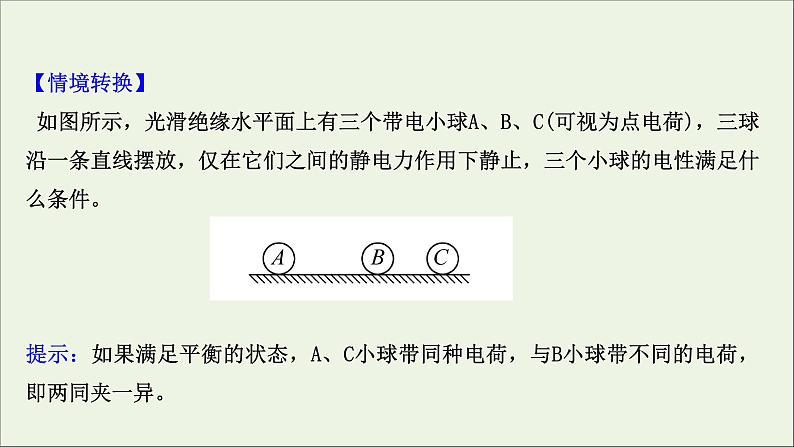 2022届高考物理一轮复习第七章静电场第1讲库仑定律电场力的性质课件新人教版08