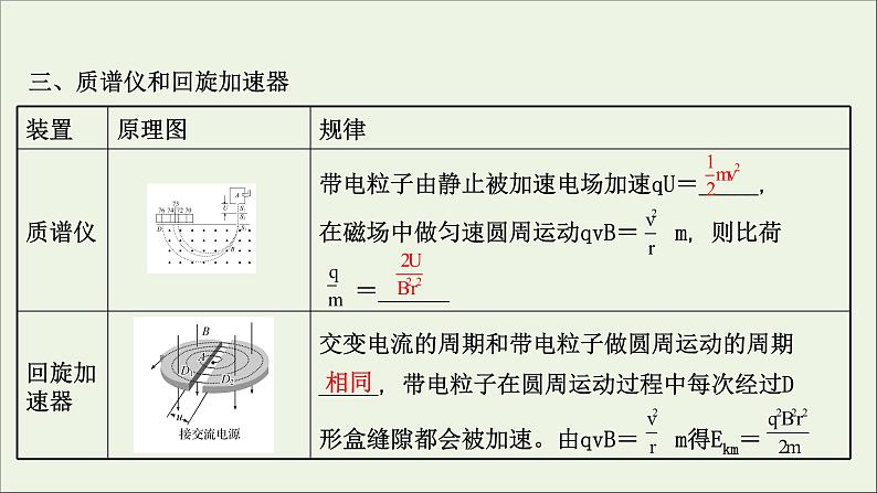 2022届高考物理一轮复习第九章磁场第3讲带电粒子在复合场中的运动课件新人教版第8页