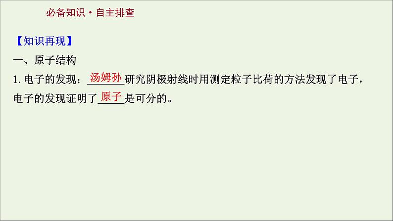 2022届高考物理一轮复习第十二章交变电流传感器波粒二象性第2讲原子结构氢原子光谱课件新人教版02