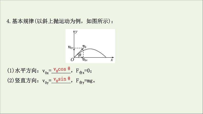 2022届高考物理一轮复习第四章曲线运动万有引力与航天第2讲平抛运动的规律及应用课件新人教版08