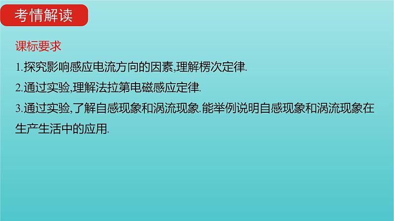 全国版2022高考物理一轮复习专题十一电磁感应课件02