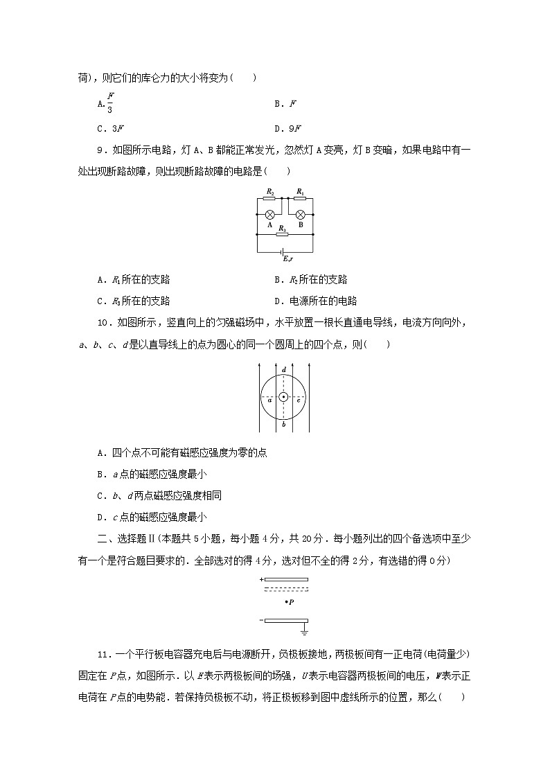 浙江专用2021届高考物理二轮复习评估验收仿真模拟卷十一含解析03
