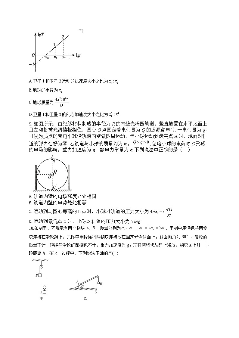 2021届高考物理黄金预测卷 新高考版 辽宁地区专用03