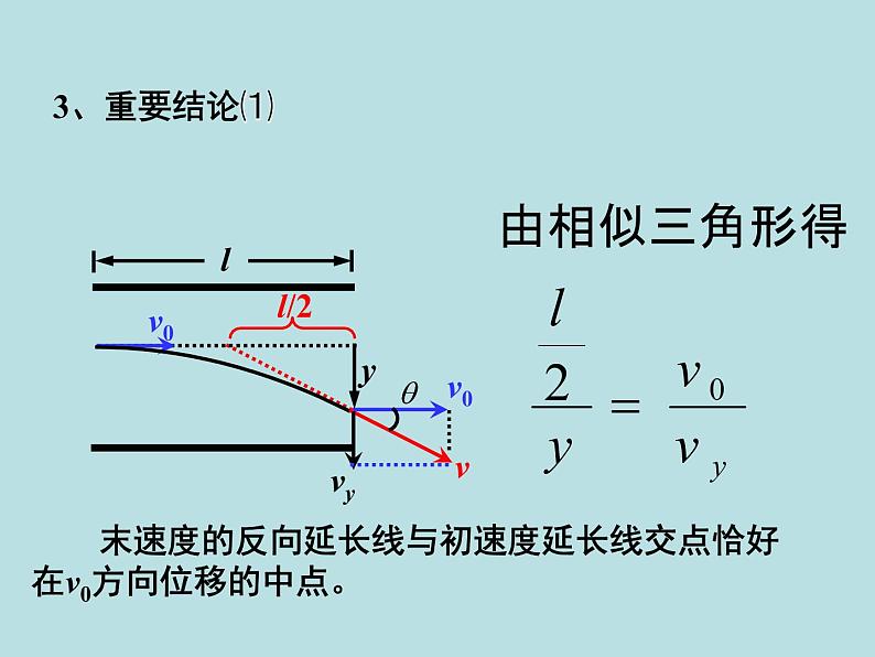 10.5带电粒子在电场中的运动课件07