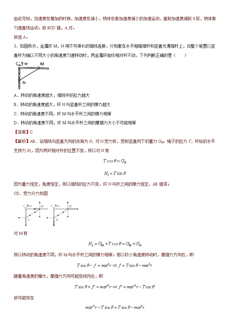 衡水名校联盟2021年高考押题预测卷-物理02