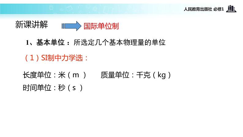 【教学课件】《力学单位制》（人教）05