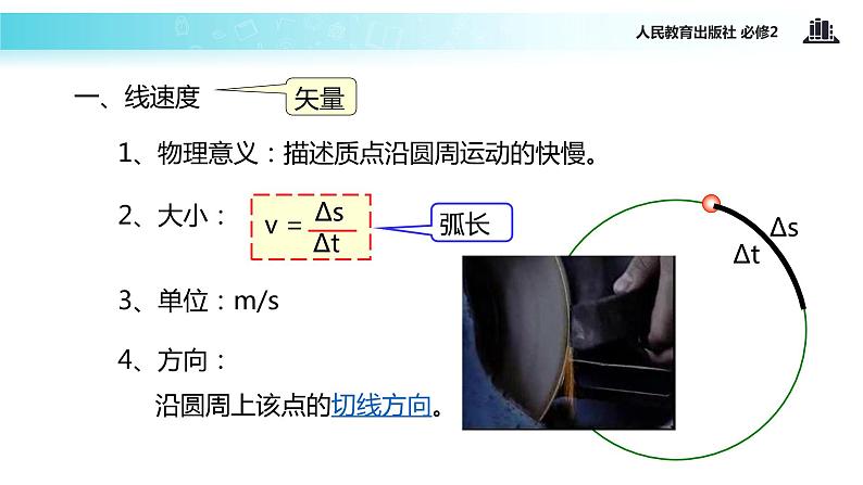 “传递-接受”式教学【教学课件】《圆周运动》（人教）06