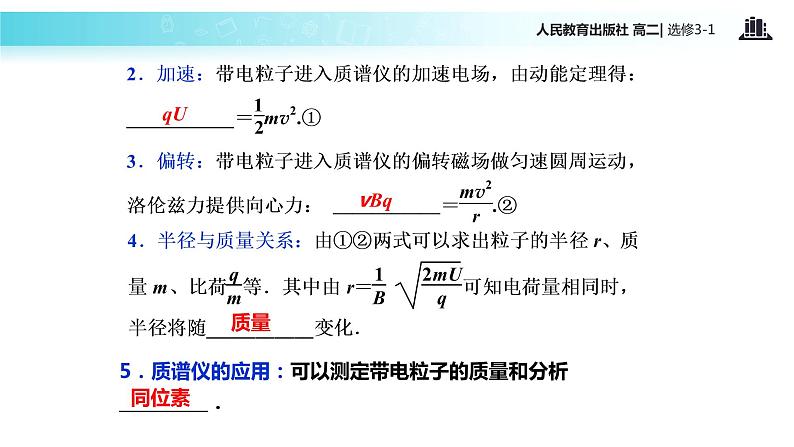 【教学课件】《带电粒子在匀强磁场中的运动》（人教版）06