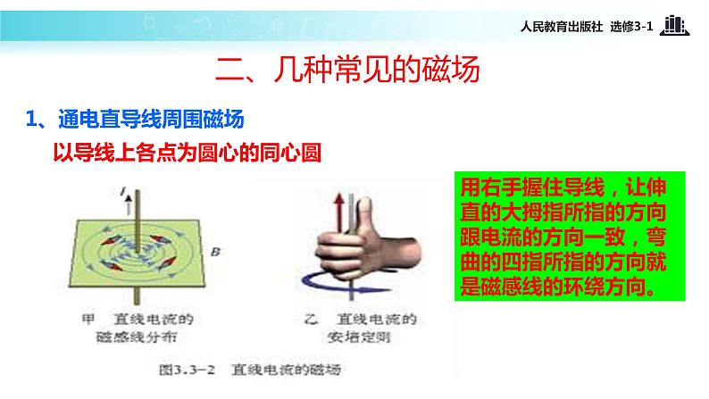 【教学课件】《3.3几种常见的磁场》（人教）07