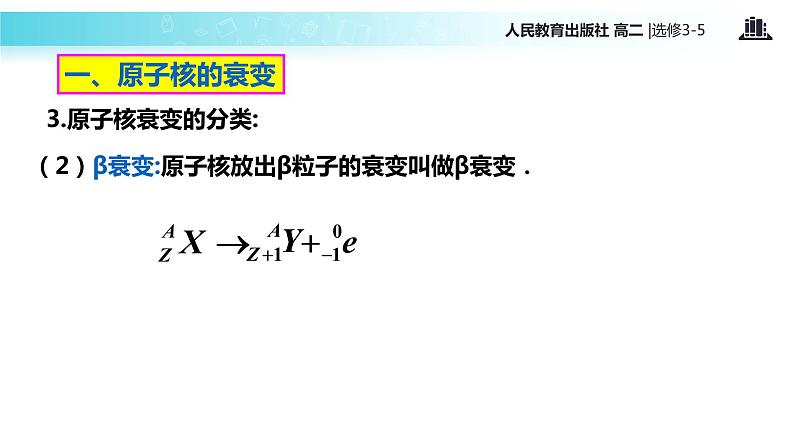 【教学课件】《 放射性元素的衰变》（人教版）第5页