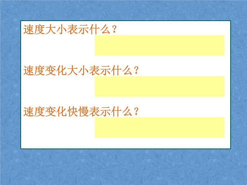 沪教版（2019）高中物理必修第一册1.4怎样描述速度变化的快慢共19张PPT03